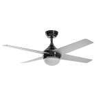 ROSSINI ILLUMINAZIONE - VENTILATORE GRIGIO LED 18W IP20 3000-4000-6500K CRI80 MET001GR