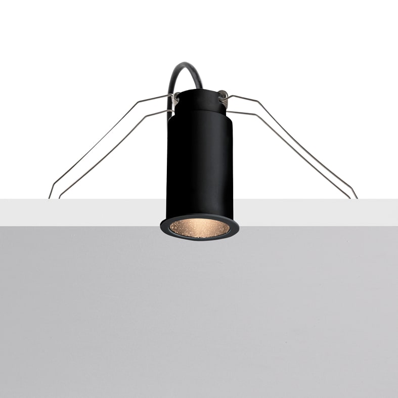 ROSSINI ILLUMINAZIONE - DOWNLIGHT NERO LED 5W 36 3000K IP20 CRI9 MIC003N