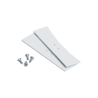 ROSSINI ILLUMINAZIONE - COPPIA TESTATE TERMINALI BIANCHE MIN002B