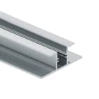 ROSSINI ILLUMINAZIONE - PROFILO IN ALLUMINIO GREZZO PARETE 2MT MIN003