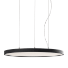 ROSSINI ILLUMINAZIONE - SOSPENSIONE MONOEMISSIONE NERA LED 50W 4000K CRI>90 DALI MNN002NDA