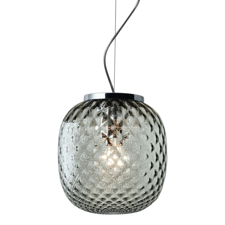 ROSSINI ILLUMINAZIONE - SOSPENSIONE CROMO IN VETRO BALLOTON PETR OBA201CRPT