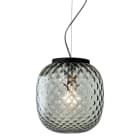 ROSSINI ILLUMINAZIONE - SOSPENSIONE NERA IN VETRO BALLOTON PETRO OBA201NPT