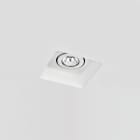 ROSSINI ILLUMINAZIONE - DOWNLIGHT QUADRATO ORIENTABILE IN GESSO RASATO BIANCO GU10 IP20 PAD002