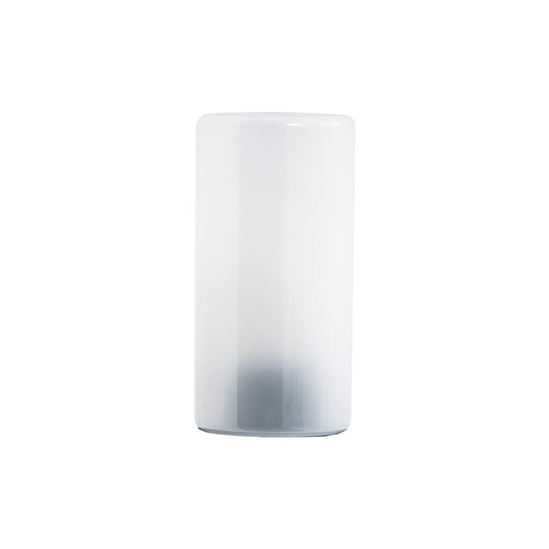 ROSSINI ILLUMINAZIONE - DIFFUSORE BOLLARD CILINDRICO BIANCO LATT PED004BL