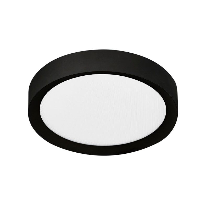 ROSSINI ILLUMINAZIONE - PLAFONIERA NERA LED 30W IP54 2700-3000-4 PLT004N
