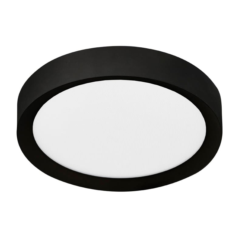 ROSSINI ILLUMINAZIONE - PLAFONIERA NERA LED 40W IP54 2700-3000-4