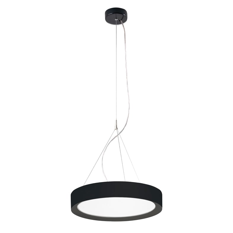 ROSSINI ILLUMINAZIONE - SOSPENSIONE NERA LED 30W IP40 2700-3000- PLT006N