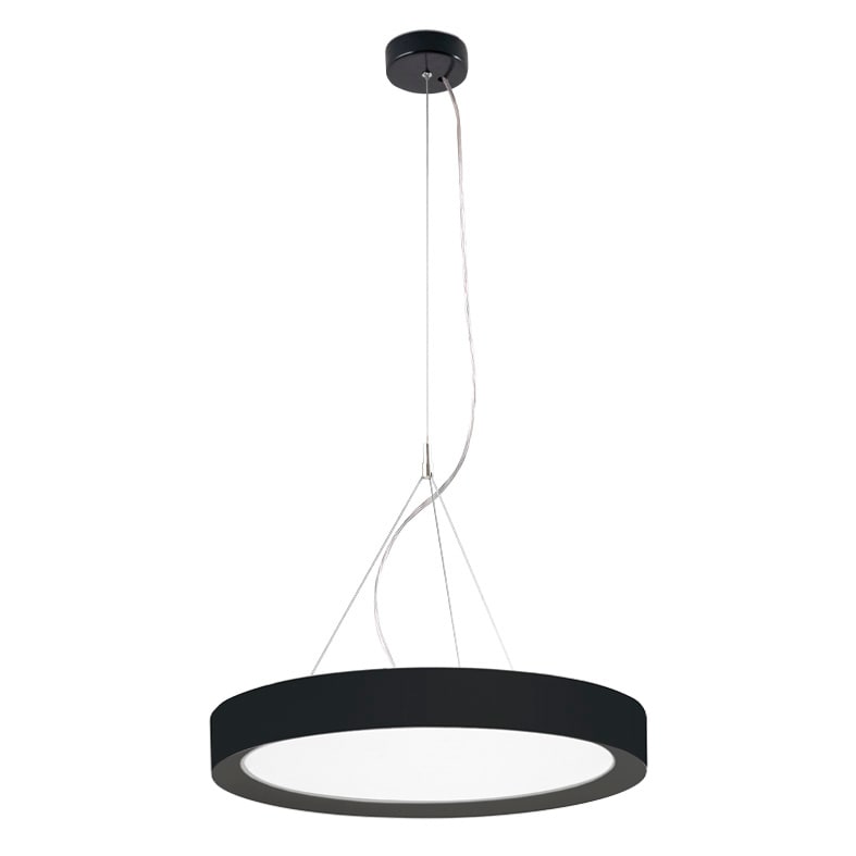 ROSSINI ILLUMINAZIONE - SOSPENSIONE NERA LED 40W IP40 2700-3000- PLT007N