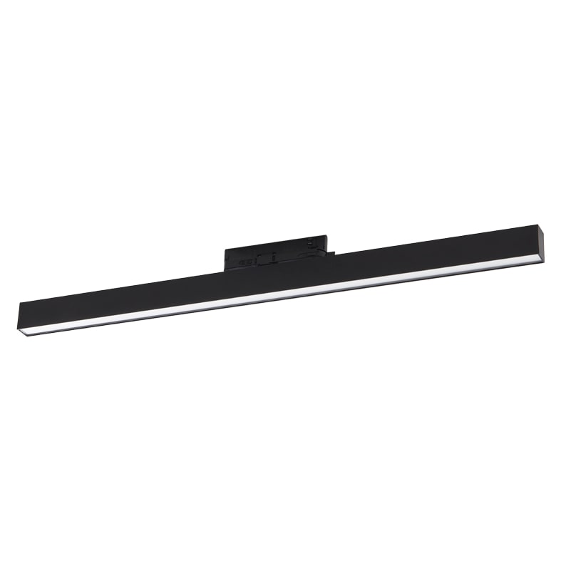 ROSSINI ILLUMINAZIONE - LUCE LINEARE BINARIO TRIFASE NERO LED 32 RAK001N