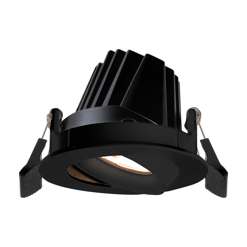 ROSSINI ILLUMINAZIONE - DOWNLIGHT FRAME NERO LED 6W 36 IP20 2700