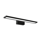 ROSSINI ILLUMINAZIONE - APPLIQUE DA BAGNO NERA LED 12W IP20 3000K CRI80