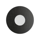 ROSSINI ILLUMINAZIONE - APPLIQUE BIANCA/PARALUME ANTRACITE 12W 3 SOL004BAN