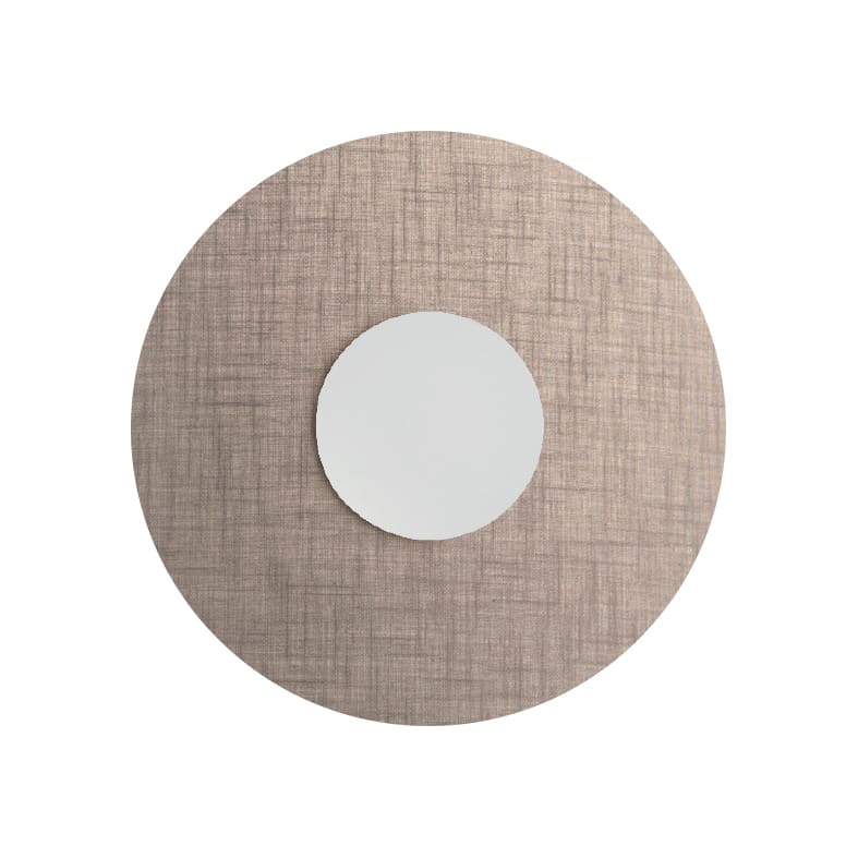 ROSSINI ILLUMINAZIONE - APPLIQUE BIANCA/PARALUME AVORIO 12W 3000 SOL004BAV