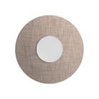 ROSSINI ILLUMINAZIONE - APPLIQUE BIANCA/PARALUME AVORIO 12W 3000 SOL004BAV