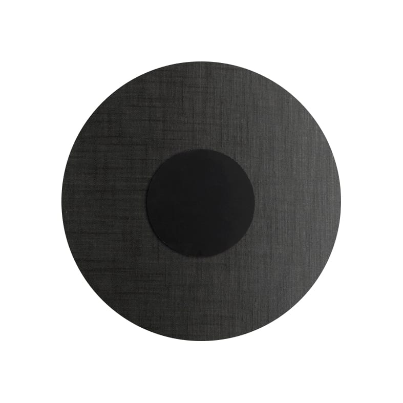 ROSSINI ILLUMINAZIONE - APPLIQUE NERA/PARALUME ANTRACITE 12W 300 SOL004NAN