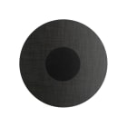 ROSSINI ILLUMINAZIONE - APPLIQUE NERA/PARALUME ANTRACITE 12W 300 SOL004NAN