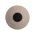 ROSSINI ILLUMINAZIONE - APPLIQUE NERA/PARALUME AVORIO 12W 3000K SOL004NAV