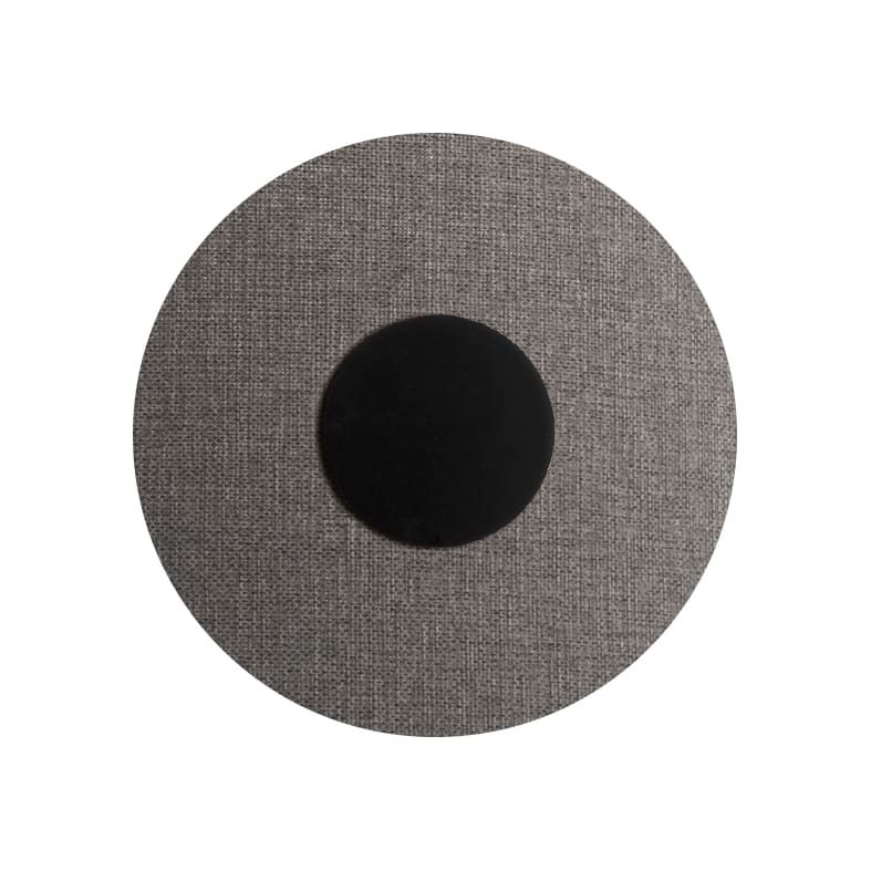 ROSSINI ILLUMINAZIONE - APPLIQUE NERA/PARALUME GRIGIO 12W 3000K SOL004NGR