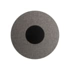 ROSSINI ILLUMINAZIONE - APPLIQUE NERA/PARALUME GRIGIO 12W 3000K SOL004NGR