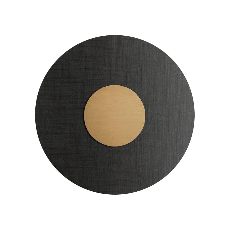 ROSSINI ILLUMINAZIONE - APPLIQUE ORO/PARALUME ANTRACITE 12W 3000 SOL004ORAN