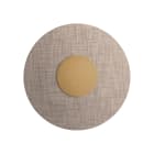 ROSSINI ILLUMINAZIONE - APPLIQUE ORO/PARALUME AVORIO 12W 3000K C SOL004ORAV