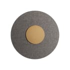 ROSSINI ILLUMINAZIONE - APPLIQUE ORO/PARALUME GRIGIO 12W 3000K C SOL004ORGR