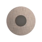 ROSSINI ILLUMINAZIONE - APPLIQUE TITANIO/PARALUME AVORIO 12W 300 SOL004TIAV