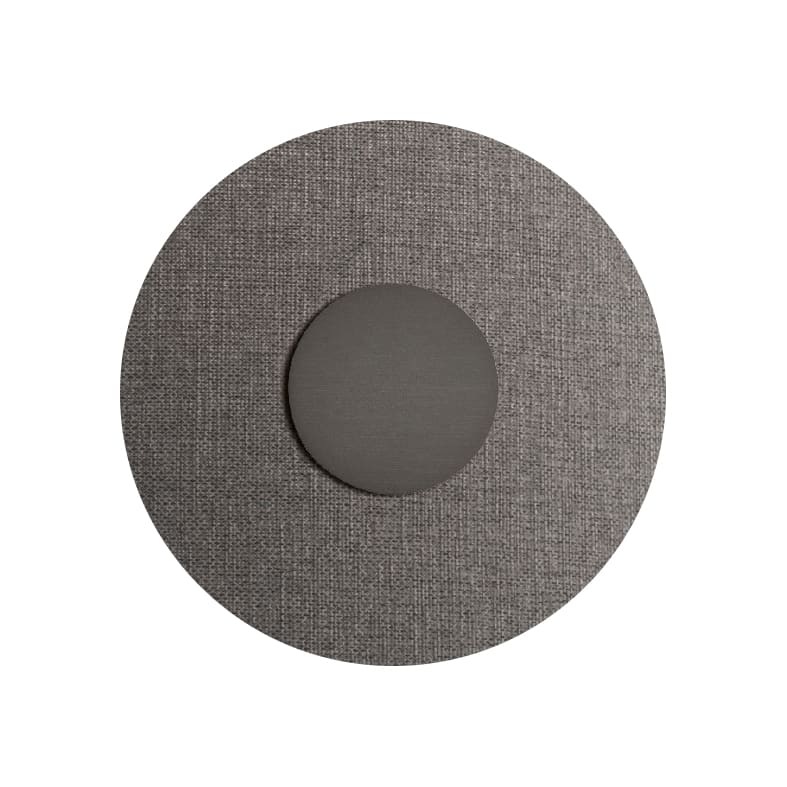 ROSSINI ILLUMINAZIONE - APPLIQUE TITANIO/PARALUME GRIGIO 12W 300 SOL004TIGR