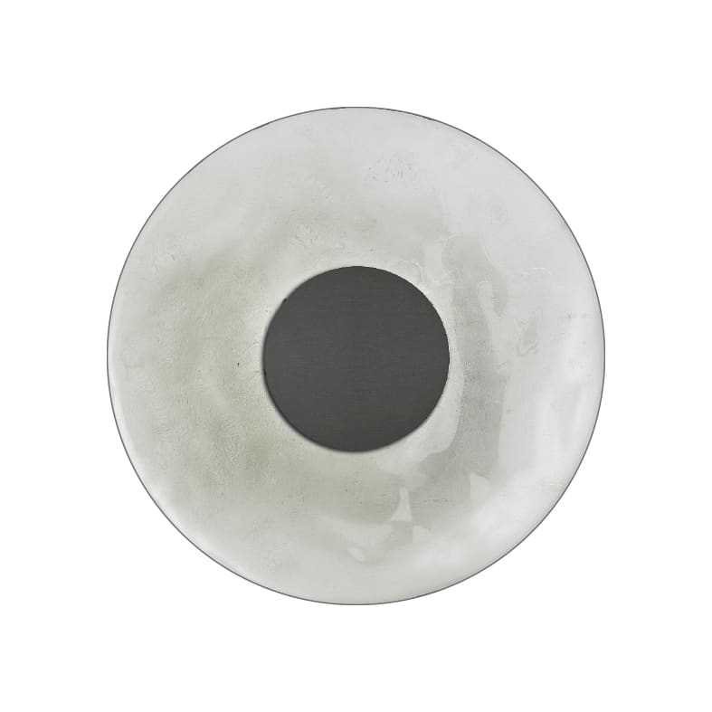 ROSSINI ILLUMINAZIONE - APPLIQUE TITANIO/VETRO MARTELLATO FUME' SOL006TIFU