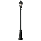 ROSSINI ILLUMINAZIONE - BOLLARD NERO E27 IP44 205CM T.20600-200