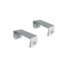 ROSSINI ILLUMINAZIONE - COPPIA STAFFE PER FISSAGGIO A PLAFONE GRIGIE TOF109GR