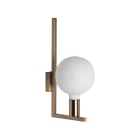 ROSSINI ILLUMINAZIONE - APPLIQUE OTTONE SATINATO E27 IP20 TWI003OTS