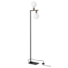 ROSSINI ILLUMINAZIONE - PIANTANA NERO/OTTONE SATINATO E27 IP20