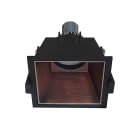 ROSSINI ILLUMINAZIONE - DOWNLIGHT QUADRATO NERO RIFLETTORE BRONZO GU10 IP20 VIR001NBZ