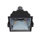 ROSSINI ILLUMINAZIONE - DOWNLIGHT QUADRATO NERO RIFLETTORE CROMO GU10 IP20 VIR001NCR