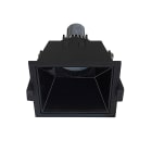 ROSSINI ILLUMINAZIONE - DOWNLIGHT QUADRATO NERO RIFLETTORE NERO GU10 IP20 VIR001NN