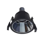 ROSSINI ILLUMINAZIONE - DOWNLIGHT TONDO NERO RIFLETTORE CROMO GU10 IP20 VIR002NCR