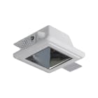 ROSSINI ILLUMINAZIONE - DOWNLIGHT QUADRATO IN GESSO RIFLETTORE CROMO GU10 IP20 VIR003CR