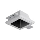 ROSSINI ILLUMINAZIONE - DOWNLIGHT QUADRATO IN GESSO RIFLETTORE NERO GU10 IP20 VIR003N