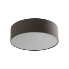 ROSSINI ILLUMINAZIONE - PLAFONIERA CON PARALUME CILINDRICO ANTRACITE E27 IP20 48CM VIV005AN