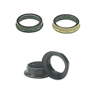 ROSSINI ILLUMINAZIONE - GHIERA FERMA PARALUME E14 BIANCA 43MM W.D-9509-B