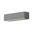 ROSSINI ILLUMINAZIONE - APPLIQUE BIEMISSIONE GRIGIA E27 120° IP54