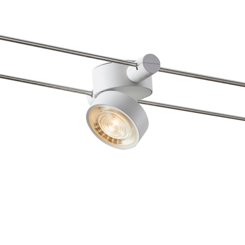 ROSSINI ILLUMINAZIONE - SISTEMA A TESATA BIANCO/BIANCO LED 13W 3 WIR118B