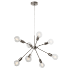 ROSSINI ILLUMINAZIONE - SOSPENSIONE NICHEL SATINATO E27 IP20 XPL001NS