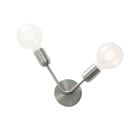 ROSSINI ILLUMINAZIONE - APPLIQUE NICHEL SATINATO E27 IP20 XPL002NS