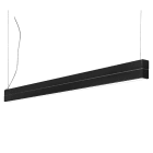 ROSSINI ILLUMINAZIONE - SISTEMA LINEARE BIEMISSIONE NERO LED 36W 120° IP20 3000K CRI90 DALI YEN107NDA