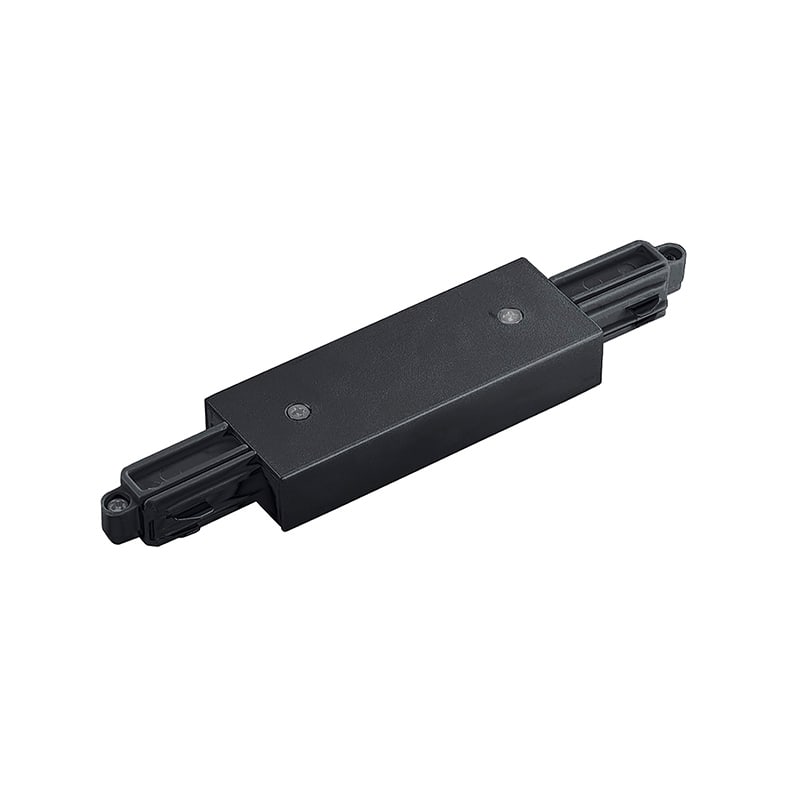 ROSSINI ILLUMINAZIONE - TESTATA DI ALIMENTAZIONE CENTRALE NERA PER SQUASH STANDARD 6016-N