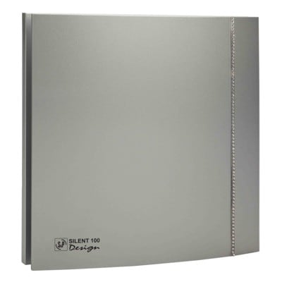 S & P - SILENT-100 CZ SILVER DESIGN SWAROVSKI