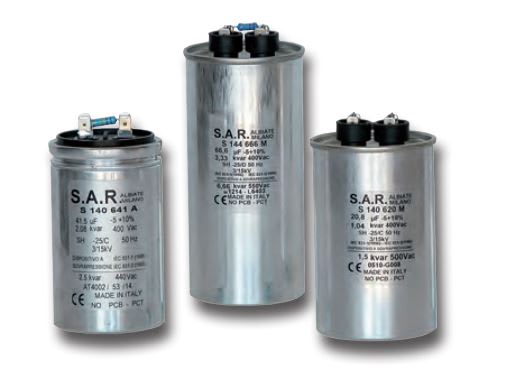 S.A.R. - PRO 54,8UF 400V/440V DIM.60X138H